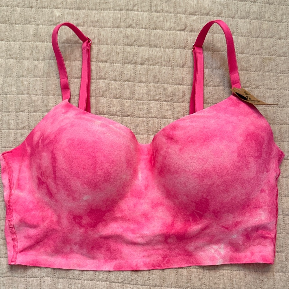 NWT PINK Victoria's Secret Vibrant Tie-Dye Bralette